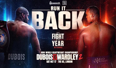 Dubois vs Wardley 2 heavyweight boxing at The O2
