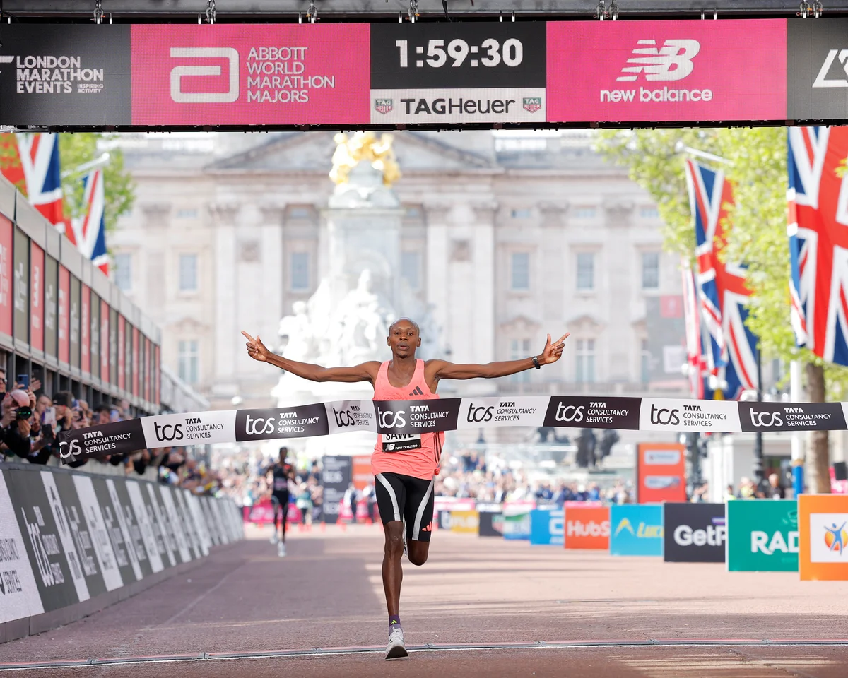 London Marathon runners
