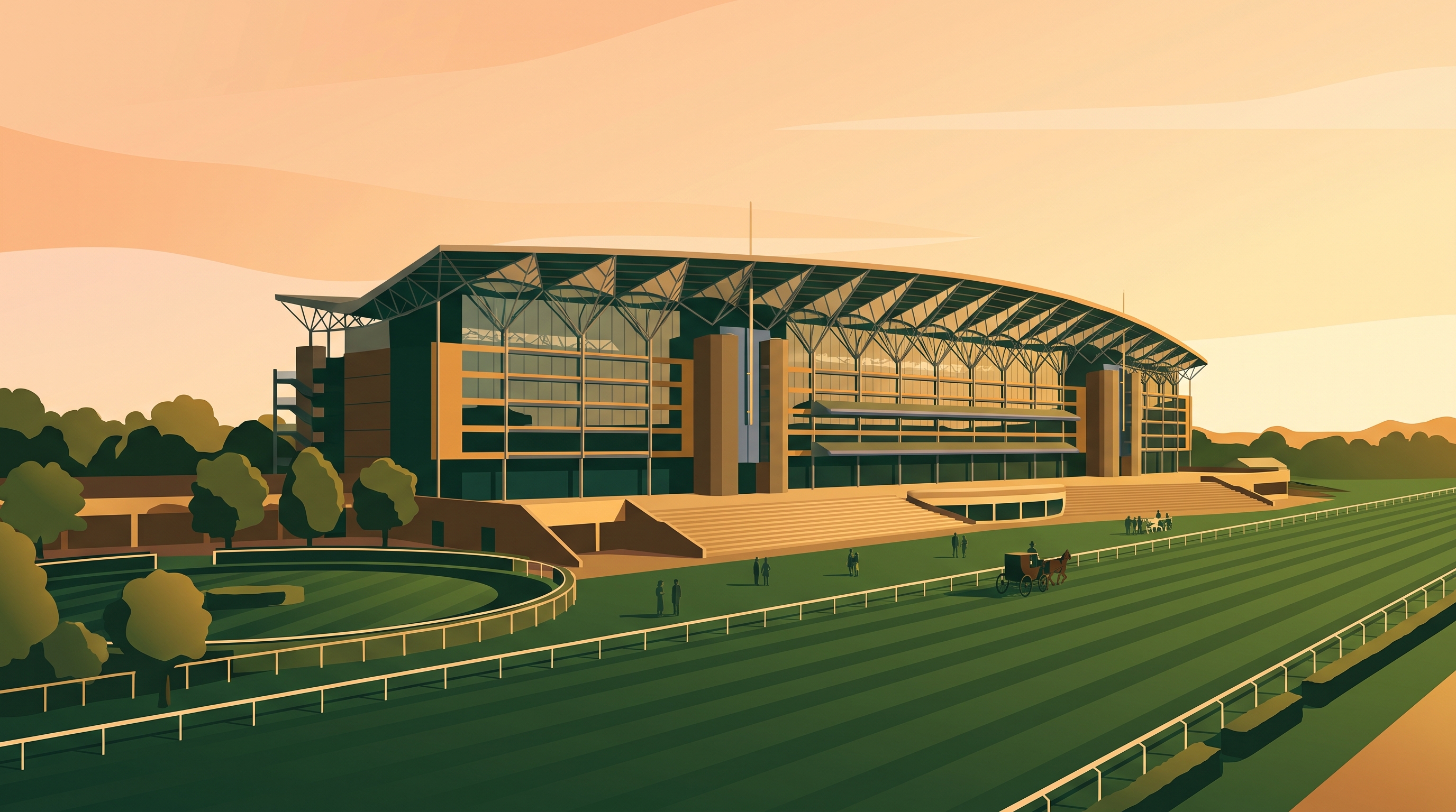 Ascot Racecourse, home of Royal Ascot