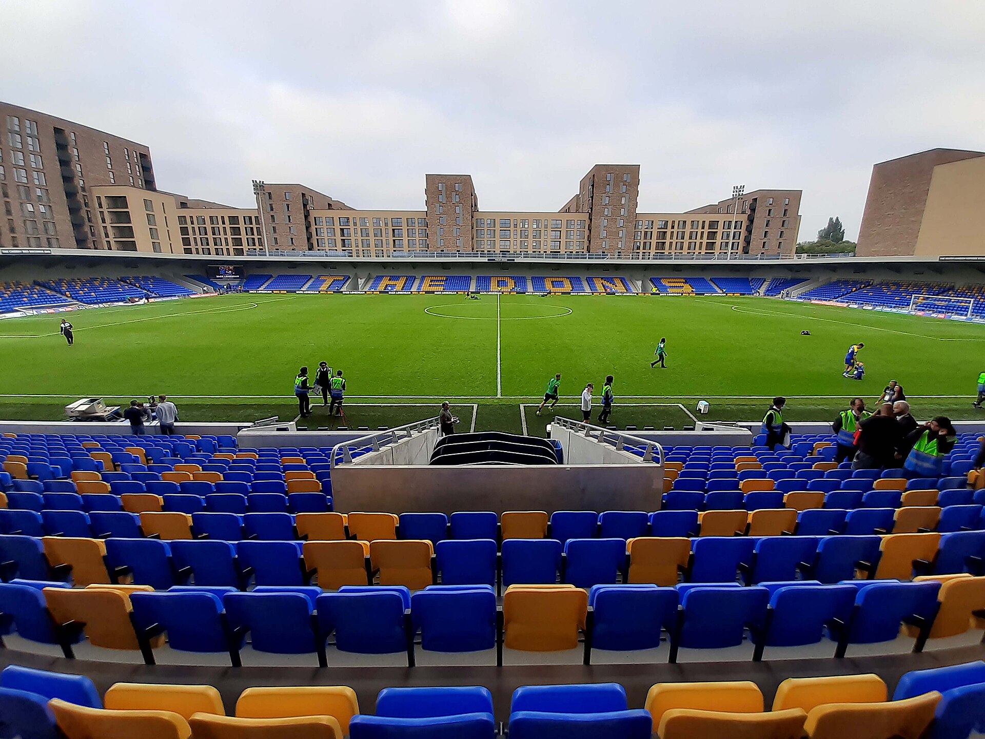 The Ry Stand at Plough Lane (Cherry Red Records Stadium), home of AFC Wimbledon
