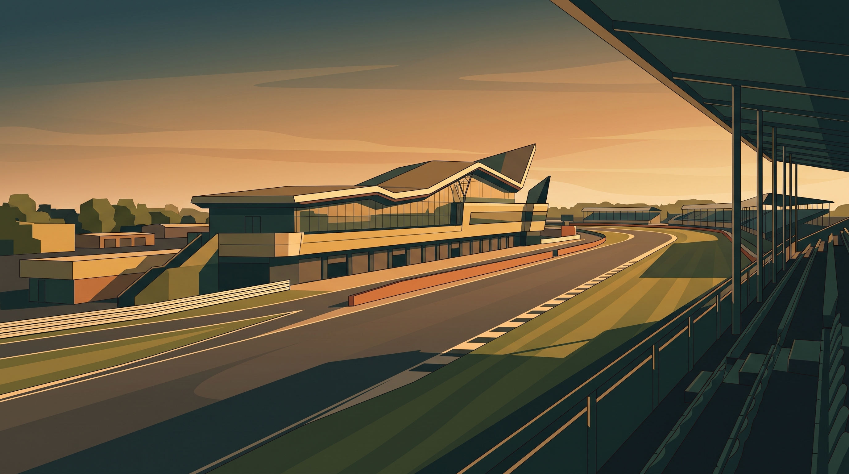 Silverstone Circuit, home of the Formula 1 British Grand Prix