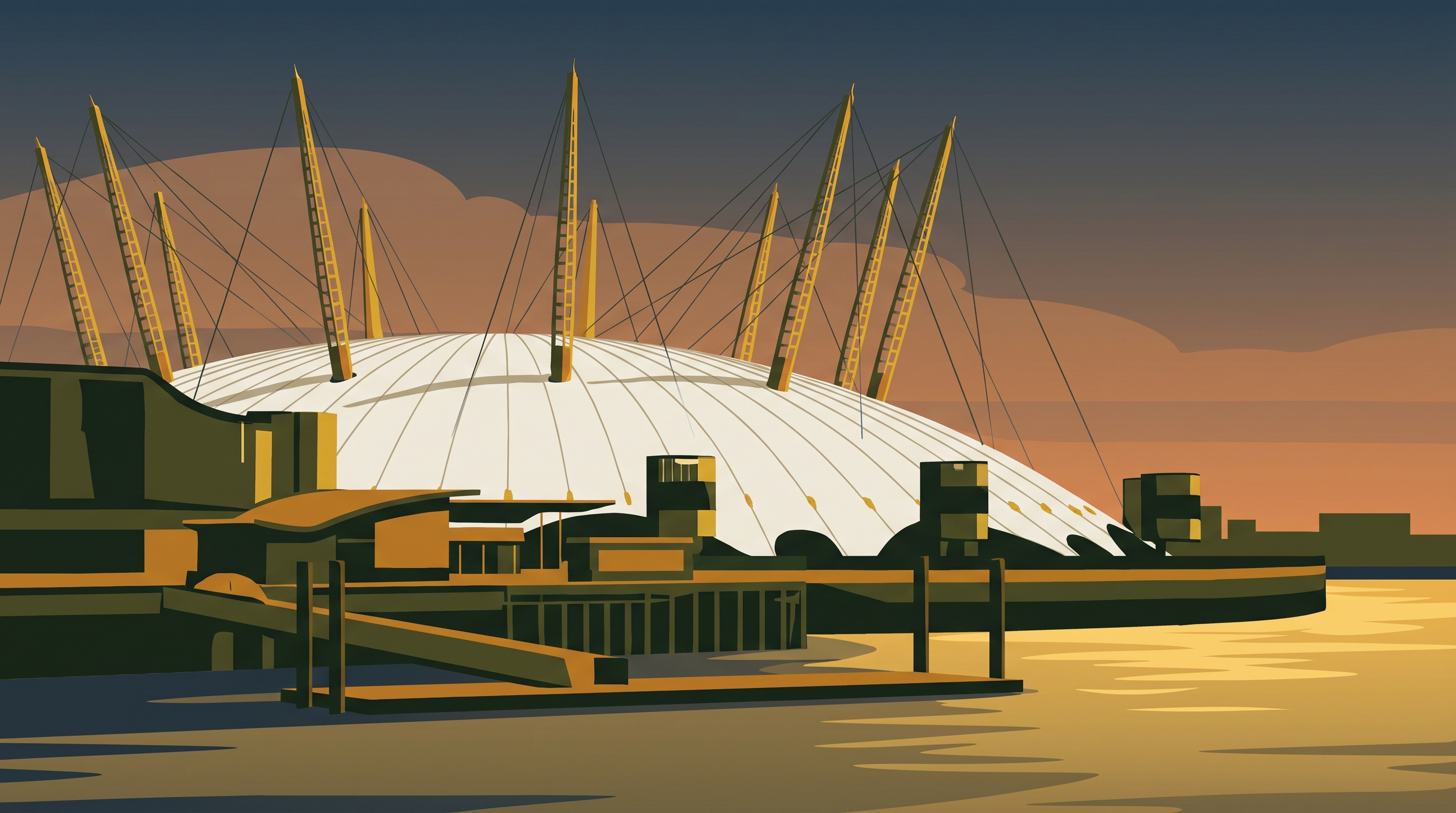 The O2 Arena in Greenwich